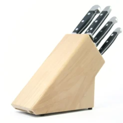 Messerblock, Alpha, Buche Natur, 7tlg.