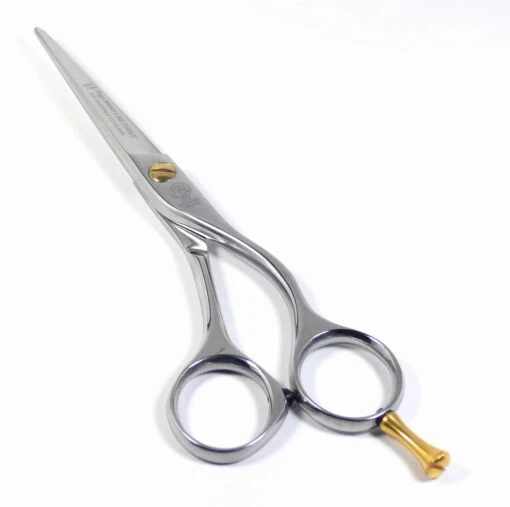 Friseurschere Ergo Shiny Line Poliert, Gesamtlänge 14 Cm