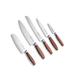 Messerset 5tlg. Eterno, Pflaumenholz, Geschmiedet