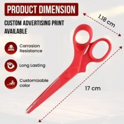 Allzweckschere / Küchenschere, Gesamtlänge 17cm -Messer Set Pro red 8